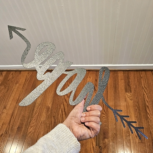 HP🎉 "Hope" Arrow Decorative Metal Wall Sign - Picture 6 of 8